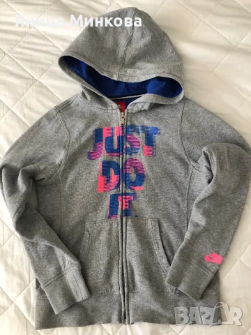 Детски суичър Nike, размер до 156 см, снимка 3 - Детски анцузи и суичери - 47375988