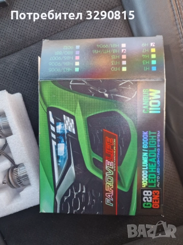 Лед крушки H11