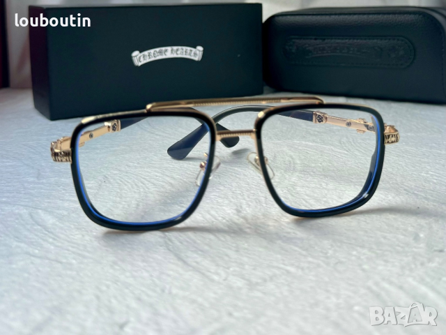 CHROME HEARTS прозрачни слънчеви,диоптрични рамки очила за компютър, снимка 4 - Слънчеви и диоптрични очила - 44641943