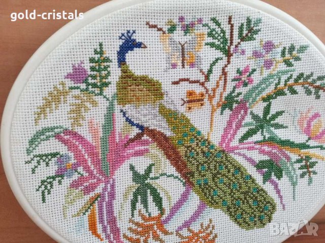 Ретро ръчно ушит гоблен, снимка 2 - Антикварни и старинни предмети - 29292537