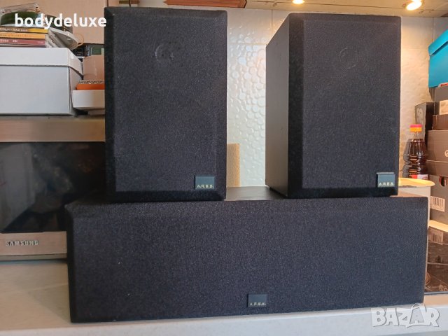 Elac A.R.E.S. alpha effect букшелф колони + център