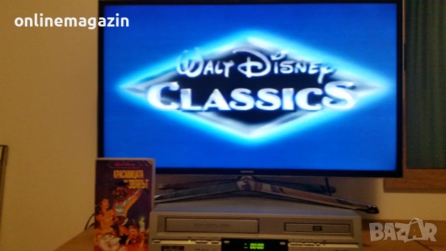 2 видеокасети с по две анимации Красавица  и Звярът  - Ну Погоди и Ариел - Гумените мечета VHS, снимка 9 - Други жанрове - 54013232