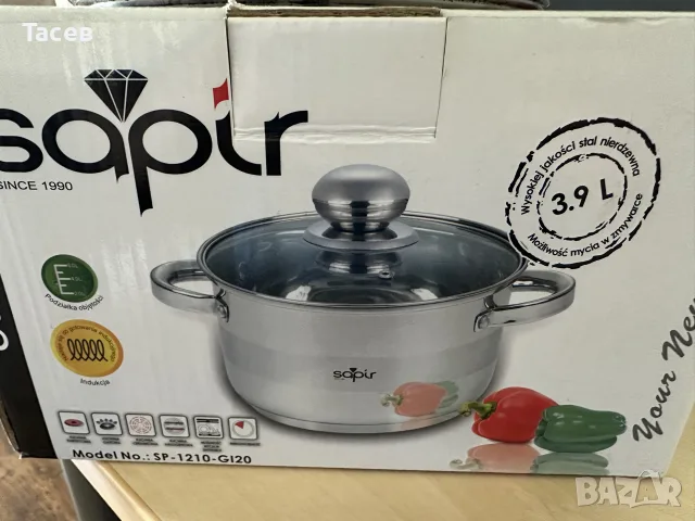 Продавам Тенджера SAPIR 3.9 L, снимка 3 - Съдове за готвене - 56182000