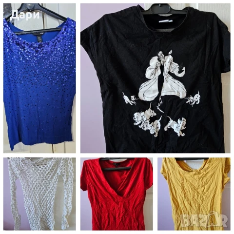 дамски лотове летни дрешки, снимка 11 - Тениски - 51055541