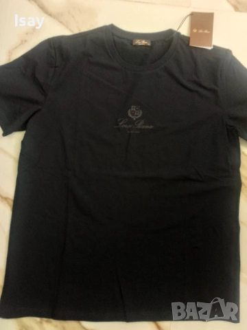 Мъжка тениска ЛОРО ПИАНА 2ХЛ последен размер, снимка 9 - Тениски - 54192807