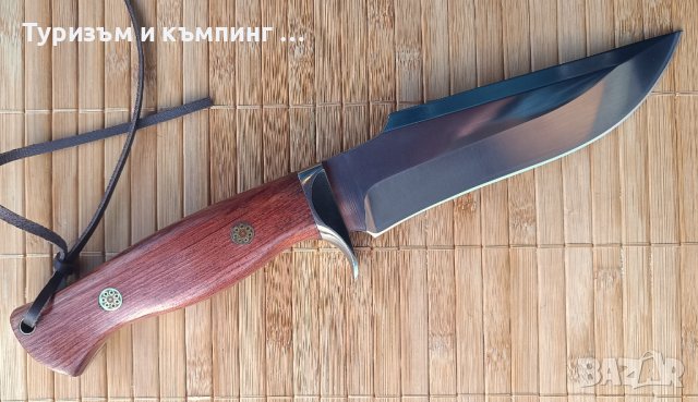 Ловен нож /ръчна изработка - стомана 440С /, снимка 7 - Ножове - 44438017