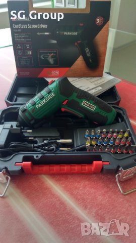 Професионален акумулаторен Li-On винтовет/отверткс PARKSIDE , снимка 2 - Винтоверти - 29231250