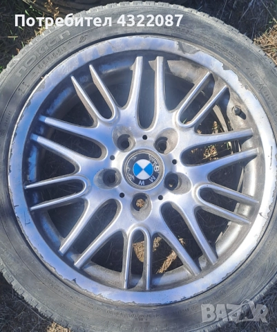 Гуми с джанти 17” БМВ / BMW E46 2.0 D 136к.с., снимка 2 - Гуми и джанти - 51897198