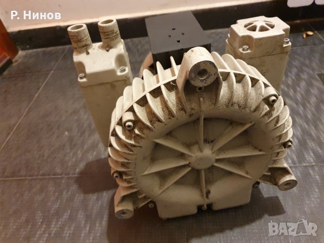 вакуум помпа  -0.4 атм въздуходувка напорен вентилатор аспирация, въздушна турбина, снимка 1