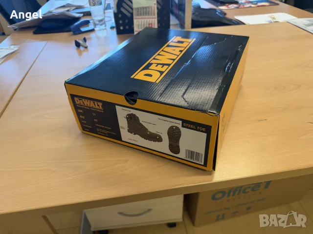 Работни обувки Dewalt Cranson Safety Boot - Stone, снимка 7 - Мъжки боти - 56304746
