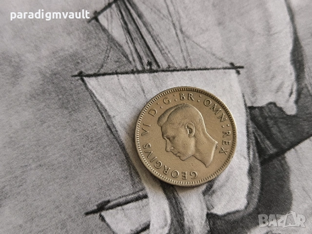 Монета - Великобритания - 1 шилинг | 1948г., снимка 2 - Нумизматика и бонистика - 54237344