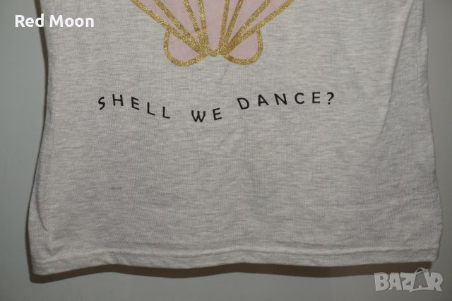 Дамска тениска Answear LAB Shell We Dance с етикет Размер M, снимка 4 - Тениски - 42193398