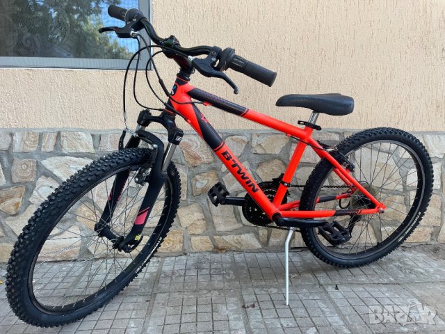 Детски алуминиев велосипед 24 цола , снимка 3 - Детски велосипеди, триколки и коли - 42534767