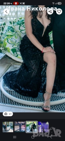 Бална рокля с корсет, размер S/M, снимка 4 - Рокли - 52418232