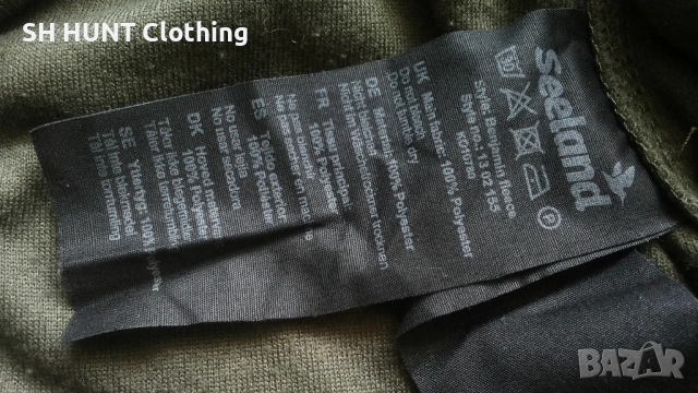 SEELAND Benjamin Fleece Polar Jacket размер XL за лов поларена горница - 1531, снимка 14 - Екипировка - 52553791