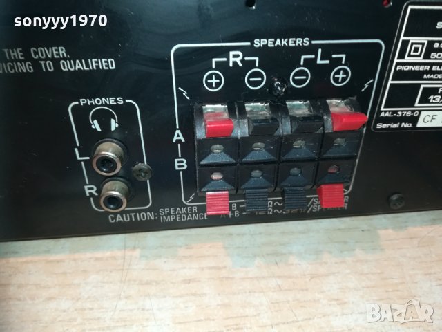 pioneer ampli & pioneer tuner-japan 0512202017, снимка 17 - Ресийвъри, усилватели, смесителни пултове - 31027529