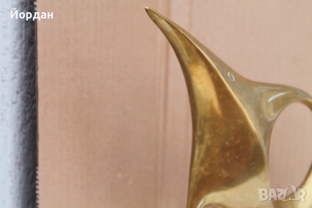 Бронзова фигурка-Риба, снимка 6 - Колекции - 51811200