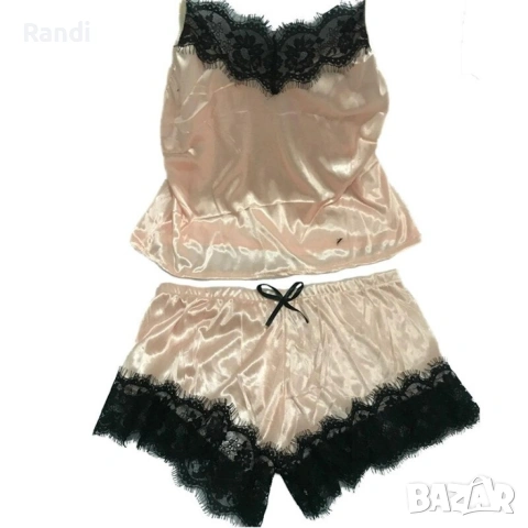 Елегантни Дамски пижами Всички цветове , снимка 5 - Пижами - 53359651