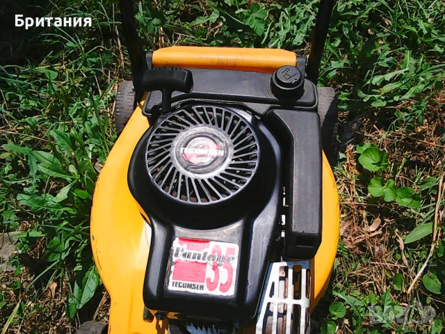 Бензинова косачка за трева с кошница., снимка 8 - Градинска техника - 51081511