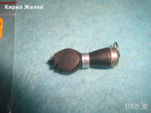 АБАНОСОВ АРТ МЕДАЛЬОН - АМУЛЕТ РЪЧНА ИЗРАБОТКА в СРЕБРИСТ ОБКОВ 57051, снимка 3 - Антикварни и старинни предмети - 35653668