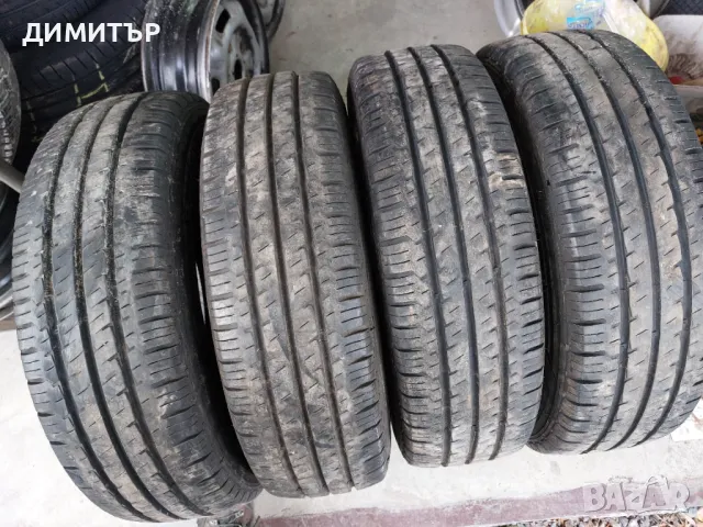 4бр.летни гуми HANKOOK 215/75/16C DOT 0318, снимка 2 - Гуми и джанти - 49020848