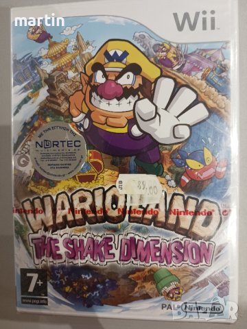 Nintendo Wii игра Wario Land The shake dimension, НОВА (sealed), снимка 1
