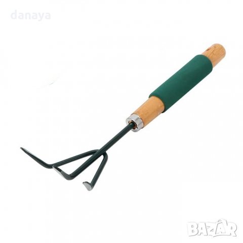 1559 Ръчен градински инструмент разрохвател с 3 зъба, снимка 4 - Други инструменти - 29517709