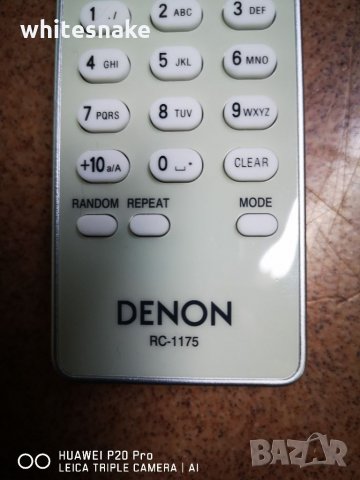 Denon RC-1175,Original remote Control for AV Receiver, Network ( New ) , снимка 4 - Ресийвъри, усилватели, смесителни пултове - 35162685