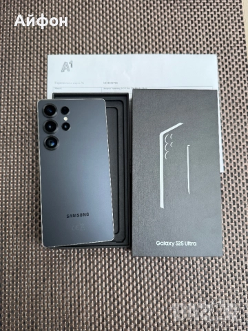 НОВ! *ЛИЗИНГ* Samsung Galaxy S25 Ultra 12/256Gb Titanium Gray 24М ГАР