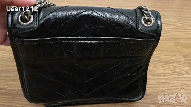 YSL дамска чанта естествен лак , снимка 7 - Чанти - 47953063