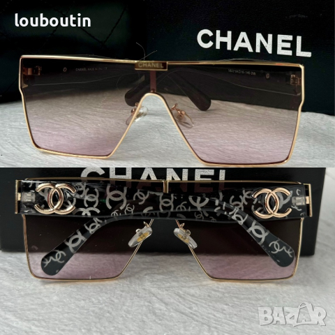 CH дамски слънчеви очила маска с лого