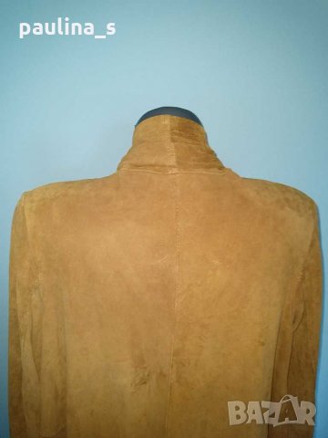 Манто тип Болеро / Жилетка - естествена кожа, genuine leather, genuine velvet, снимка 8 - Палта, манта - 29607015
