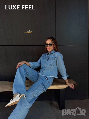 Tommy Hilfiger 🔹Дънков Комплект , снимка 2 - Комплекти - 54357372