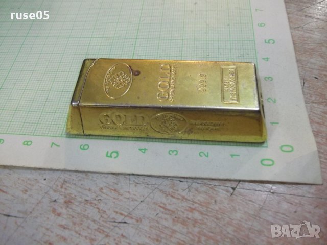 Запалка "GOLD" газова пиезокристална с джет пламък работеща, снимка 4 - Други ценни предмети - 29968804