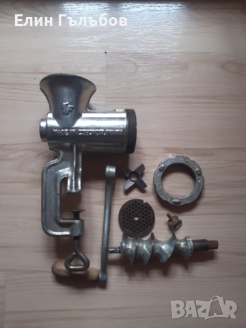 Машинка за мелене на месо, домати и други, Чехословакия, снимка 7 - Други - 52638564