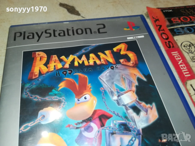 SONY PS2 GAME-RAYMAN 3 2611251029, снимка 9 - Игри за PlayStation - 52545580