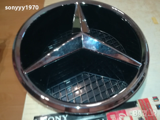 MERCEDES-18Х15Х6СМ ГОЛЯМА ЕМБЛЕМА 3011251643, снимка 5 - Аксесоари и консумативи - 52593767