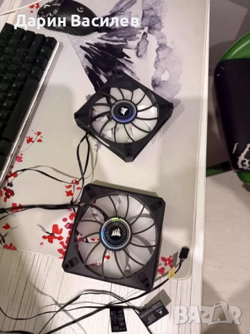 2х Вентилатори Corsair ML120 Elite ARGB, снимка 2 - Други - 53299423