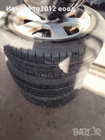 Зимни гуми комплект с алуминиеви джанти 16 Фолксваген шаран  vw. sharan ford galaxy seat Alhambra , снимка 2 - Гуми и джанти - 50662140