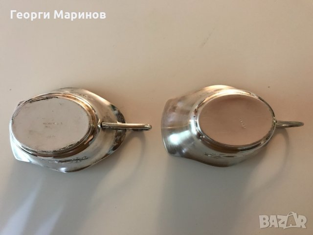 Посребрена сосиера, PRIMA NS, Швеция, снимка 2 - Аксесоари за кухня - 30316120