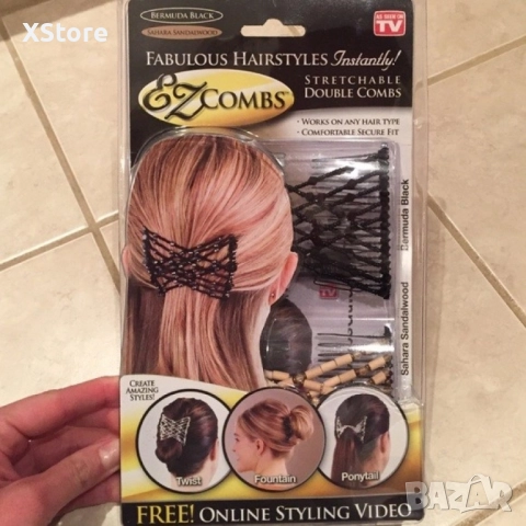 Комплект от 2 броя шноли Ez combs, снимка 6 - Други - 52508338