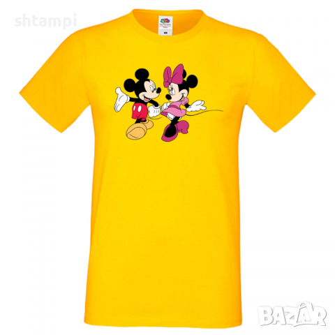 Мъжка тениска Mickey & Minnie 6 Подарък,Изненада,Рожден ден, снимка 10 - Тениски - 36575572