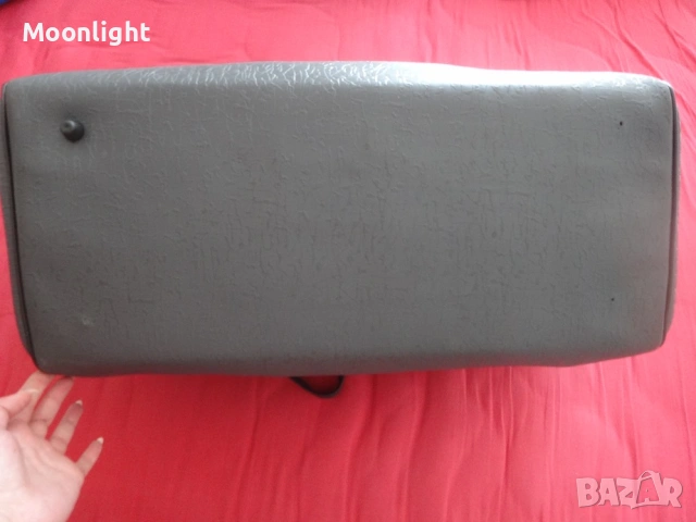 Антики - 2 големи ретро кожени сака / пътни чанти винтидж, снимка 14 - Сакове - 53232729