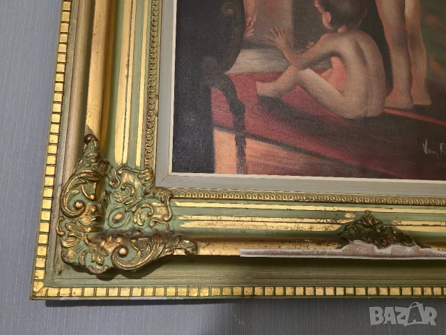 Картина Маслени бой , снимка 2 - Картини - 53933020