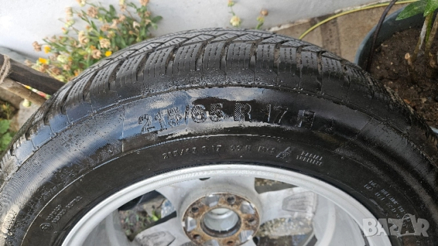 4 броя 215 65 17 зимни гуми Continental WinterContact и Vredestein Wintrac pro, снимка 17 - Гуми и джанти - 49393418