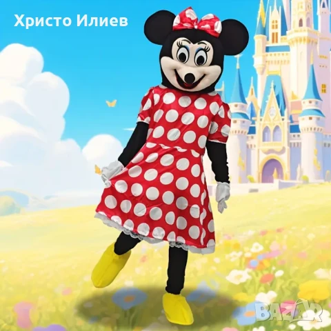 Мини Маус Мики Маус Парти плюшен костюм за рожден ден празненство 2м Талисман, снимка 7 - Други - 51026766