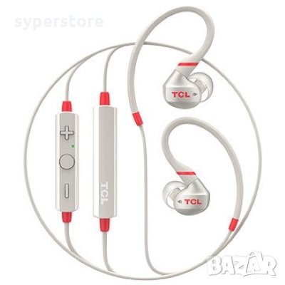 Слушалки Безжични Блутут TCL ACTV100BTWT-EU Бели Спортни, тапи за уши, Ear Hook Bluetooth Earphones, снимка 2 - Безжични слушалки - 31090287