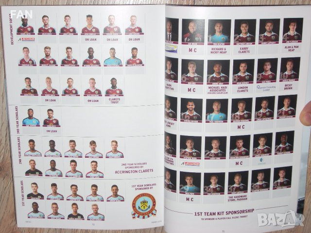 Оригинални футболни програми на БЪРНЛИ срещу ЛИВЪРПУЛ 2016 и ТОТНЪМ ХОТСПЪР 2020 г., снимка 5 - Фен артикули - 29988207