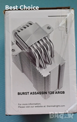 Охладител за CPU Thermalright BA120 ARGB, снимка 6 - Други - 52714064