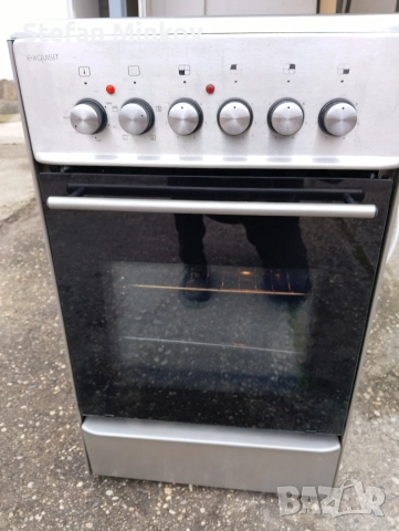 Готварска печка с керамични котлони, снимка 3 - Печки, фурни - 52788544